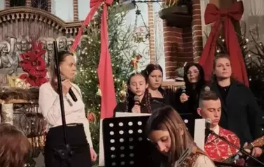 Pasterka w kościele 6
