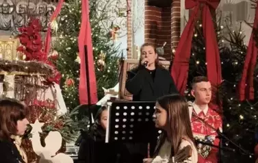 Pasterka w kościele 8