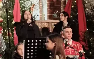Pasterka w kościele 9