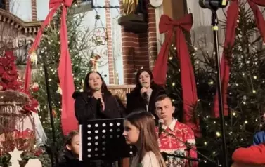 Pasterka w kościele 11