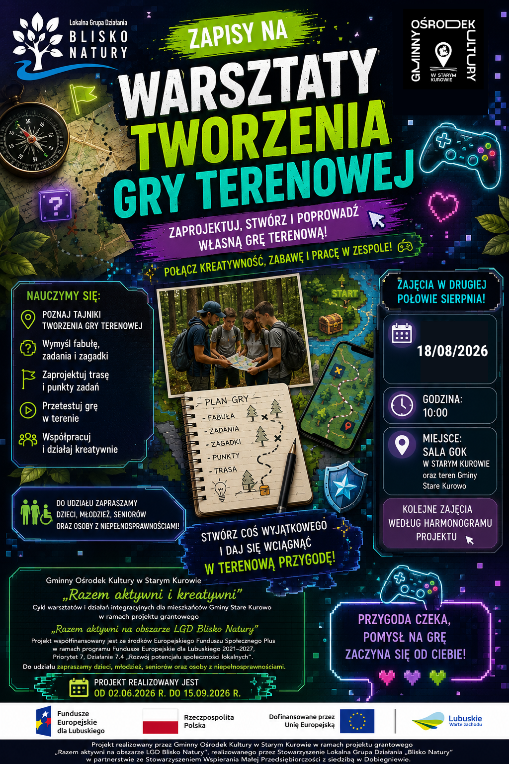 tworzenie gry 4 plakat