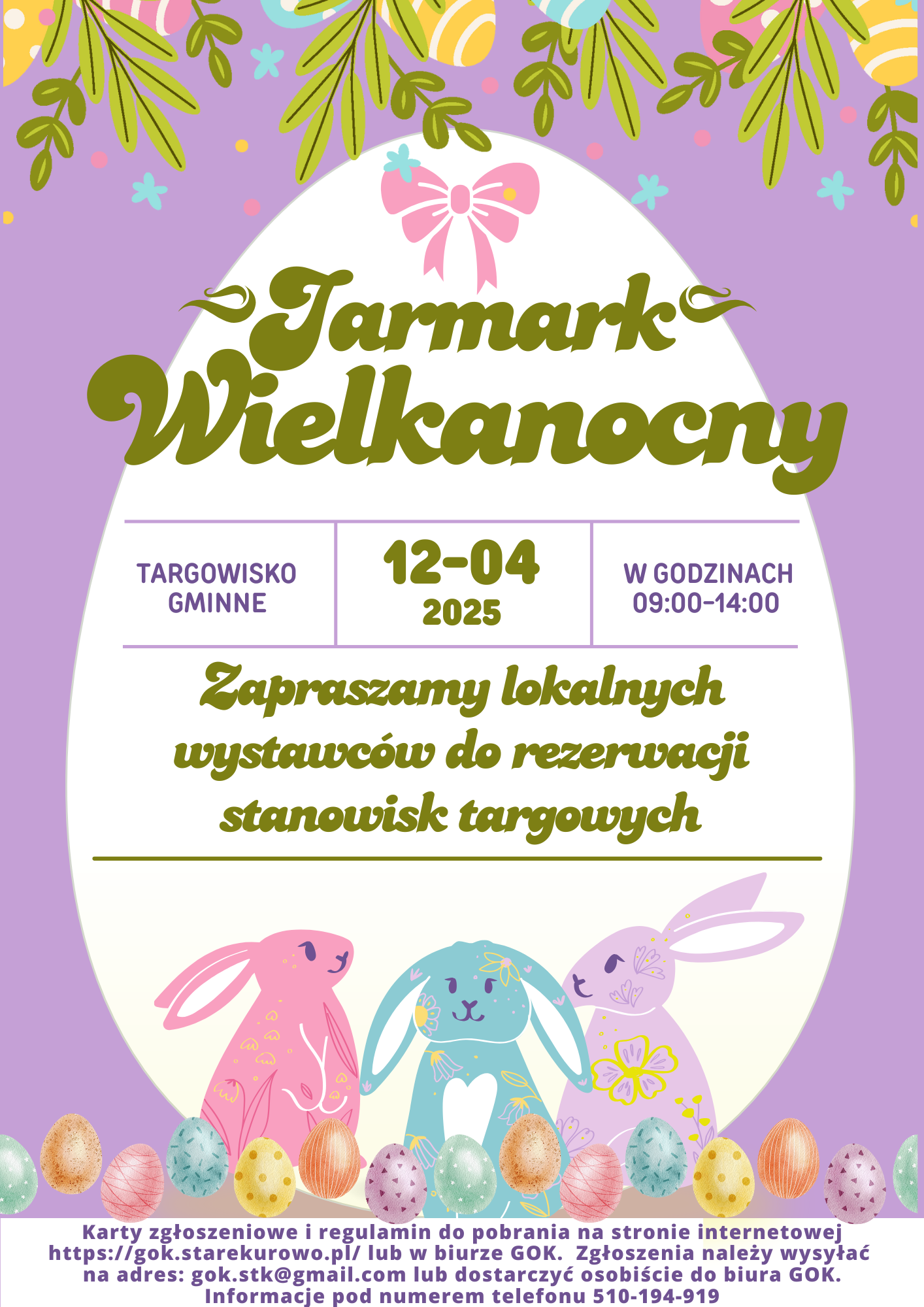 Fioletowy_Wesoły_Jarmark_Wielkanocny_Plakat_(1)
