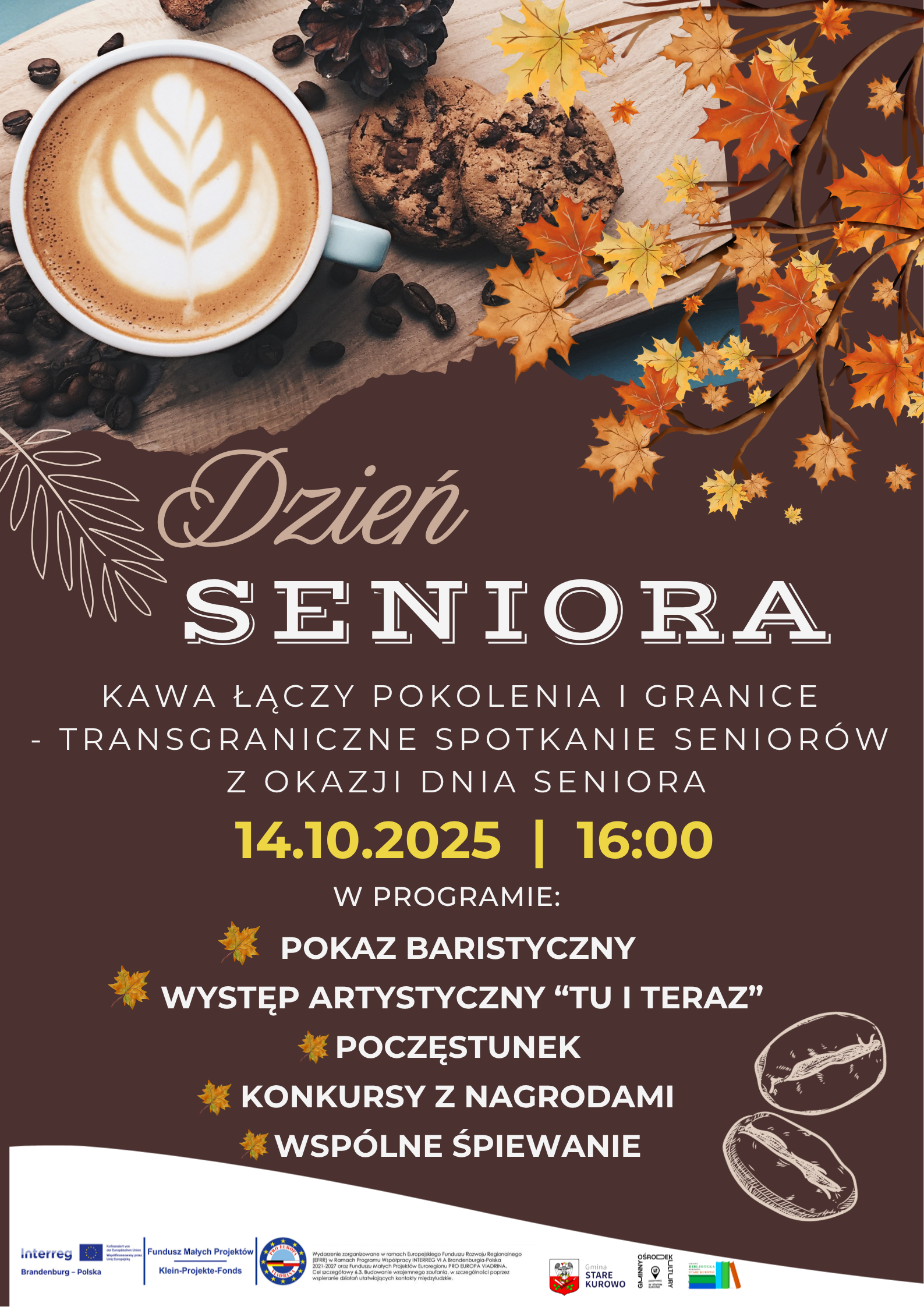 dzień seniora- plakat, zaproszenie