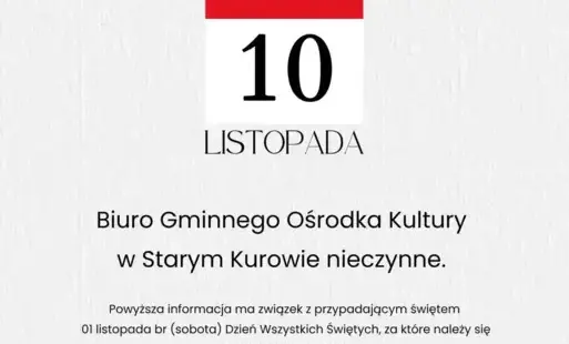 NIECZYNNE BIURO GOK