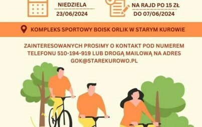 Zdjęcie do FAMILIJNY RAJD ROWEROWY